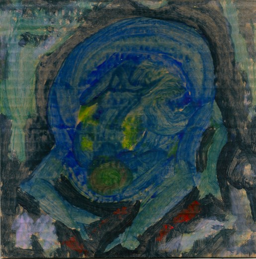 Baby acrylic painting by Krzysiek Spiekly